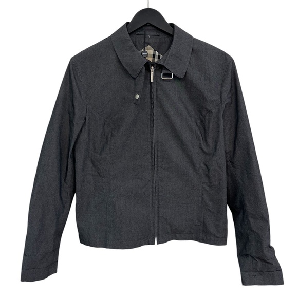 BURBERRY London Women's Jacket Zip-up Size 14 R Full Zip - Picture 1 of 11